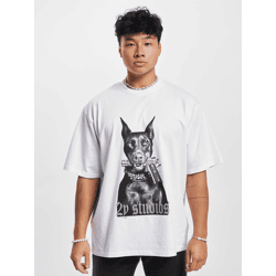 sportliches 2Y Studios Herren T-Shirt Oversize 300 g/m² mit Baumwolle Weiß