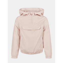 weicher Urban Classics Unisex Pullover Reißverschluss Kapuze 68 g/m² Rosa