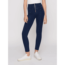 stylische Freddy Damen Jeans Skinny Fit Stretch mit Baumwolle Blau