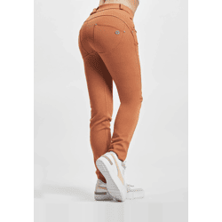 Modern Freddy Women's Skinny-Fit Jeans, Brown