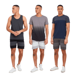 klassische SOLID SDMekir Herren Sweatshorts mit Kordelzug Shorts 21300637ME Hellgrau, Dunkelgrau oder Schwarz