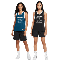 NIKE Jordan Jersey 23 Women's Basketball Shirt with Mesh Fabric Tank Top Sports Shirt FN6687 in Blue or Black