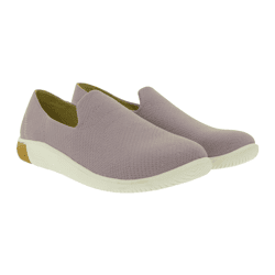 Bequeme KEEN KNX Knit Slip-On Damen Barfußschuhe Atmungsaktive Freizeitschuhe mit Strick-Obermaterial 1030086 Rosa/Altrosa
