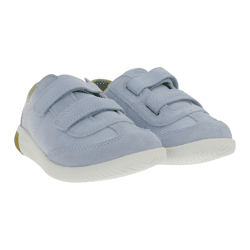 Bequeme KEEN Knx T-Toe DS Kinder Barfußschuhe mit Eco Anti-Odor-Technologie Echtleder-Schuhe Freizeit-Schuhe 1030825 Hell-Blau