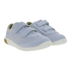 Bequeme KEEN Knx T-Toe DS Kinder & Damen Barfußschuhe mit Eco Anti-Odor-Technologie Echtleder-Schuhe Freizeit-Schuhe 1030823 Hell-Blau