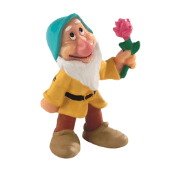 Bullyland 12480 - Disney Schneewittchen Spielfigur Zwerg Pimpel, 5,5cm
