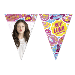 Soy Luna - 1 Tringle Flaggenbanner