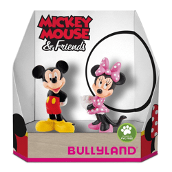 Bullyland 15083 - Disney Mickey and Minnie in gift box, play figures