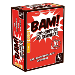 Pegasus Spiele 18302G - BAM! Ihr habt es so gewollt