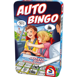 Auto-Bingo  - Mitbringspiel in Metalldose