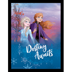 Disney Frozen 2 / Die Eiskönigin - gerahmtes Bild 