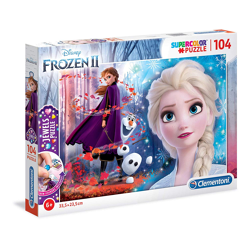clementoni 20164 - 104 Teile Jewels Puzzle - Disney Frozen 2 / Die Eiskönigin 2
