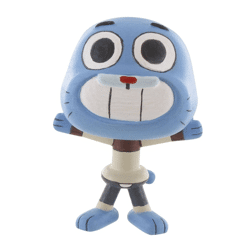 Gumball-Serie, 6 cm - Gumball grinst Spielfigur