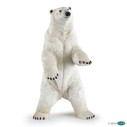 Papo 50172 - Spielfigur - Stehender Eisbär