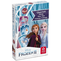 Disney Frozen 2 / Die Eiskönigin - Quartett & Aktionsspiel