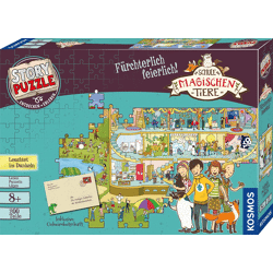 Kosmos 698690 - Schule der magischen Tiere - Story Puzzle: Fürchterlich feierlich!