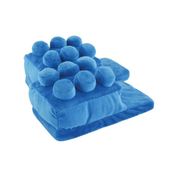 United Labels - Baustein /Klemmbaustein - Hausschuhe - Größe XS (32/34) - Blau