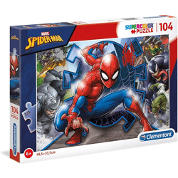 Clementoni 27116 - 104 Teile Puzzle - Spiderman
