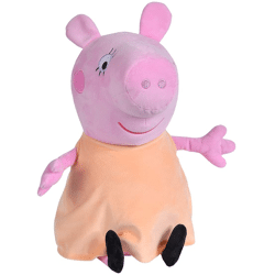 Simba 109261004 - Peppa Pig: Plüschfigur Mama Wutz