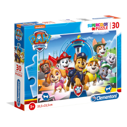 Clementoni 20263 - 30 Teile SuperColor Puzzle - Paw Patrol