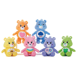 Die Glücksbärchis / Care Bears - Plüschfiguren 6-fach sortiert, 21cm