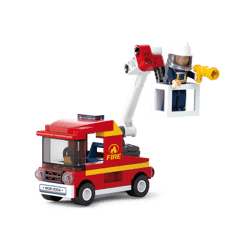 Sluban M38-B0622A - Fire Series Small Truck with Ladder