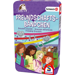Schleich, Horse Club, Freundschaftsbändchen - Mitbringspiel in Metalldose