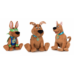 Scooby Doo - Plüschfiguren-Set 3-fach sortiert