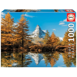 Educa Puzzle 9217973 - Matterhorn Mountain in Autumn - 1000 Teile Puzzle