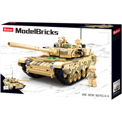 Sluban M38-B0790 - Model Bricks - Kampfpanzer