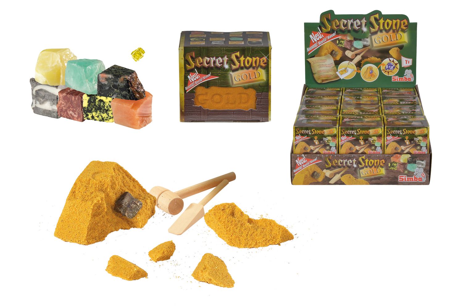 Secret Stone Gold 2, 8-sort.