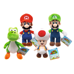 Simba Toys 109231009 - Super Mario Plüsch 20 cm, 4 fach sortiert