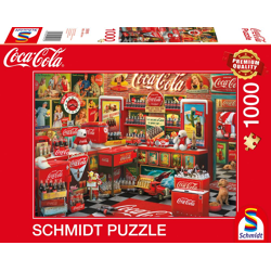 Coca Cola - Nostalgia Shop - 1000 piece jigsaw puzzle