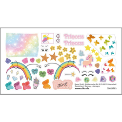 SIKU 6503 - Fiat 500 Prinzessin Limited Edition 100 Jahre Siku, Bastelset - Modellauto