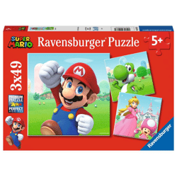 Super Mario - Puzzle 3x49 Teile