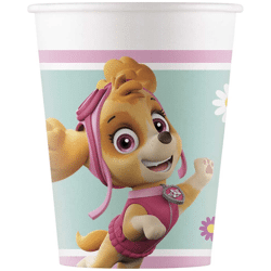Paw Patrol - Skye & Everest - 8 Pappbecher 200ml