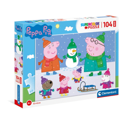 Clementoni 23752 - 104 Teile Maxi Puzzle - Peppa Pig