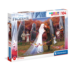 Clementoni 25719 - 104 Teile Puzzle - Frozen 2/ Die Eiskönigin 2
