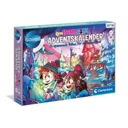 Clementoni 59251- Galieo - Escape Game - Adventskalender
