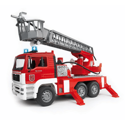 Bruder 02771 - MAN TGA Feuerwehr mit Drehleiter, 1:16