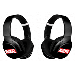 Wireless Stero Headphones with micro - Marvel 001 Marvel Black