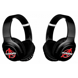 Wireless Stero Headphones with micro - Avengers 003 Marvel Black