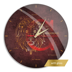 Wanduhr (glänzend)  - Harry Potter 013