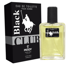 Eau de Toilette for man 100 ml Black Club - Prady