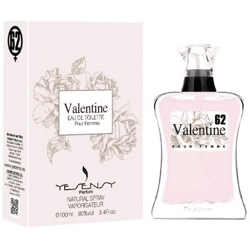 Eau de Toilette for woman 100 ml Valentine - Yesensy
