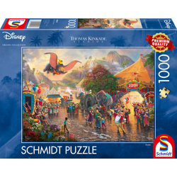 Disney, Dumbo - 1000 Teile Puzzle (Thomas Kinkade)