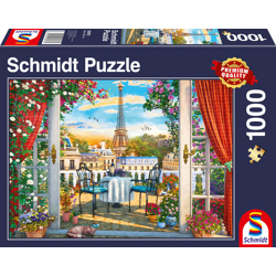 Terrasse in Paris - 1000 Teile Puzzle