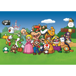 Winning Moves 29476 - Super Mario and Friends - 500 Teile Puzzle