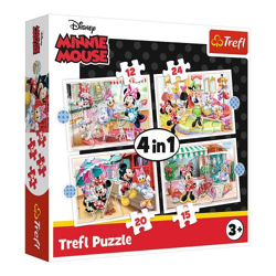 Disney Micky Mouse - Puzzle 4in1 12 - 24 Teile