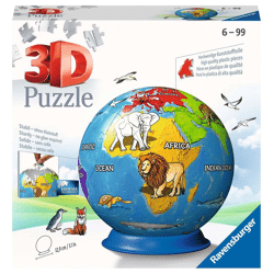 Ravensburger 11840- Kindererde - 3D Puzzle Ball  - 72 Teile